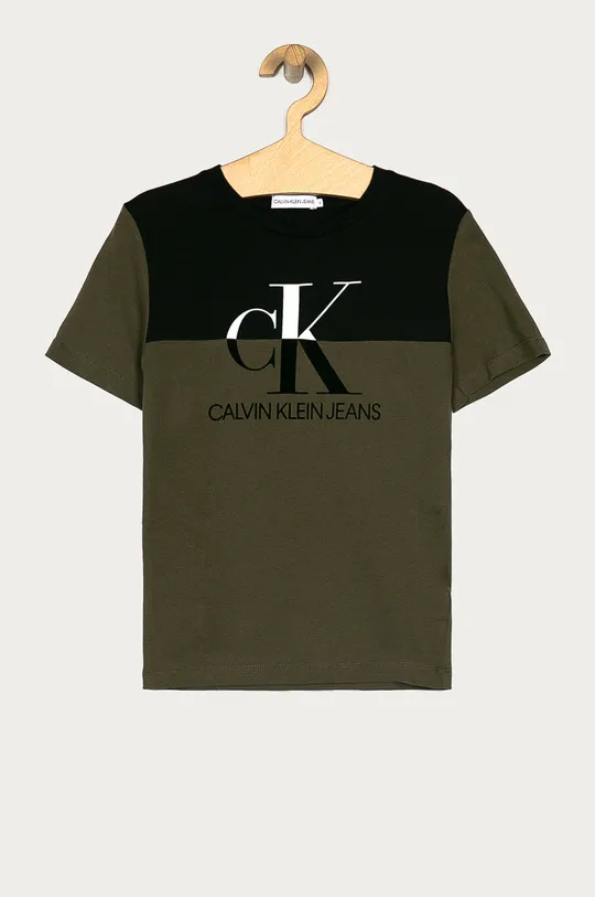 zelená Calvin Klein Jeans - Detské tričko 128-176 cm Chlapčenský