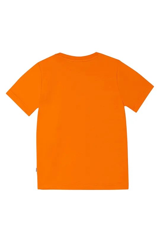 Boss - Дитяча футболка помаранчевий