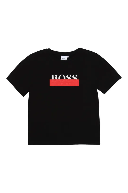 čierna Boss - Detské tričko 164-176 cm Chlapčenský