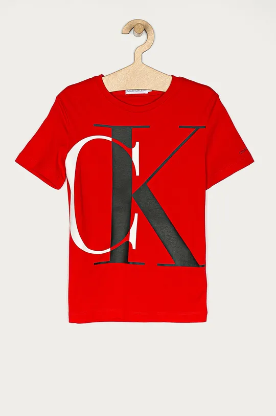 červená Calvin Klein Jeans - Detské tričko 128-176 cm Chlapčenský