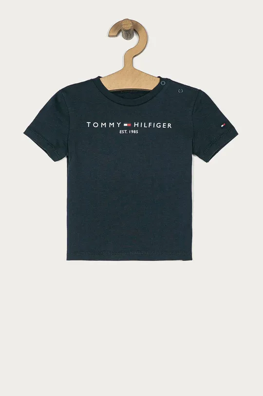 granatowy Tommy Hilfiger - T-shirt dziecięcy 74-176 cm KB0KB05844 Chłopięcy
