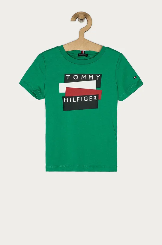 зелений Tommy Hilfiger - Дитяча футболка 74-176 cm Для хлопчиків