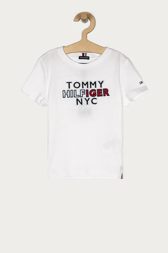 biały Tommy Hilfiger - T-shirt dziecięcy 98-176 cm Chłopięcy
