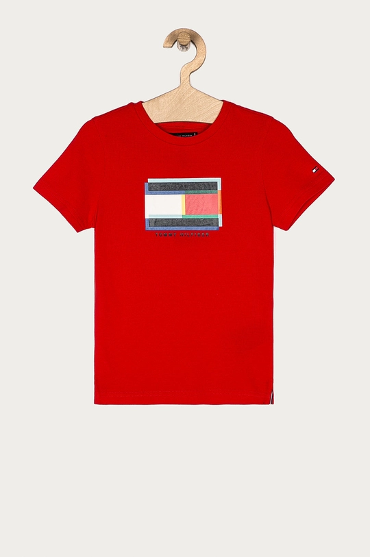 czerwony Tommy Hilfiger - T-shirt dziecięcy 116-176 cm Chłopięcy