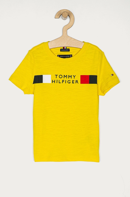 žltá Tommy Hilfiger - Detské tričko 98-176 cm Chlapčenský