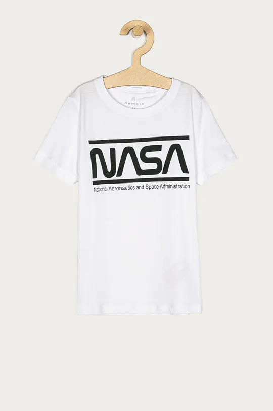 biały Name it - T-shirt dziecięcy 116-152 cm Chłopięcy