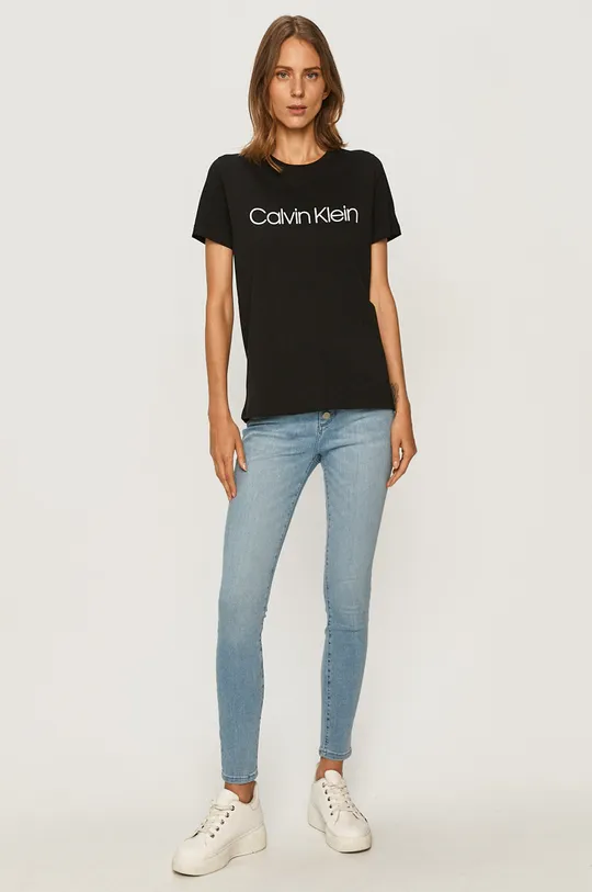 Calvin Klein - Μπλουζάκι μαύρο