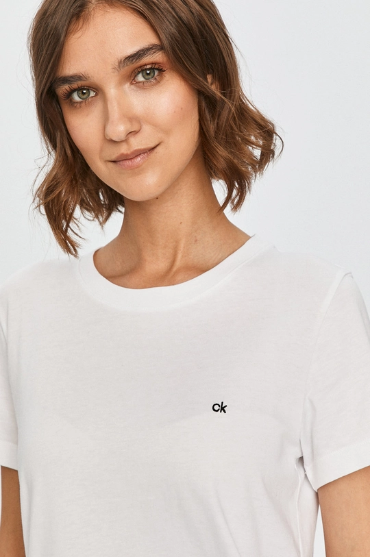 fehér Calvin Klein - T-shirt