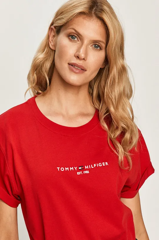 červená Tommy Hilfiger - Tričko