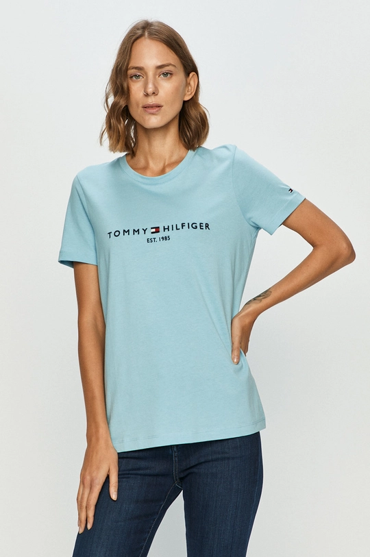 kék Tommy Hilfiger - T-shirt Női