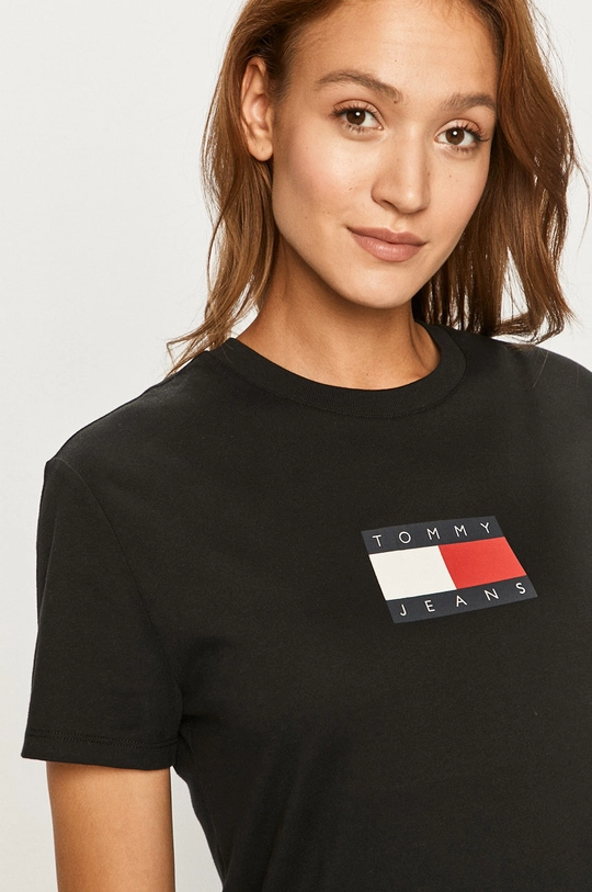 fekete Tommy Jeans - T-shirt