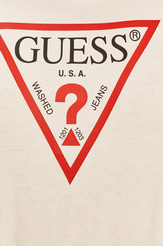 biały Guess Jeans - T-shirt