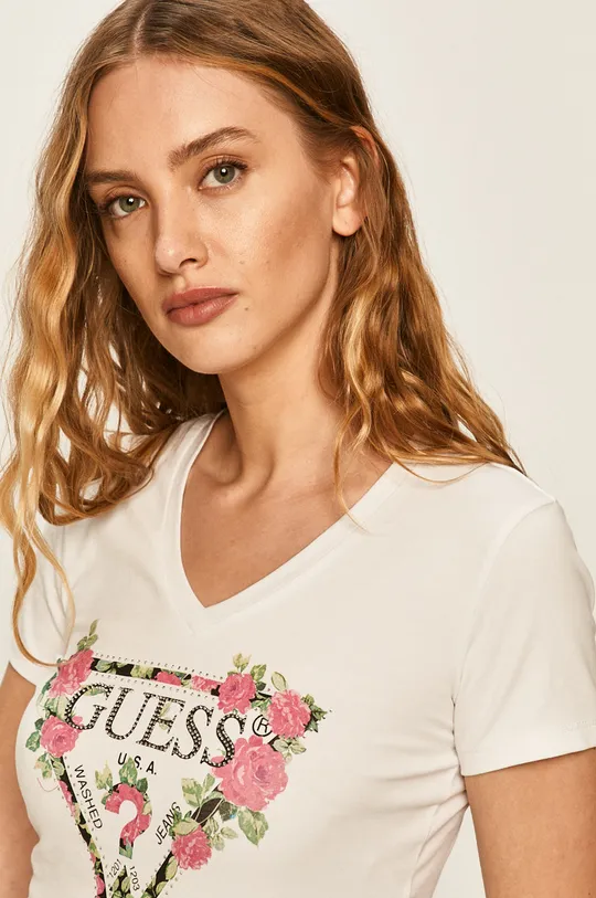 білий Guess Jeans - Футболка