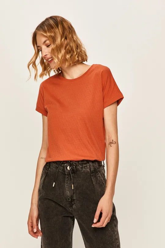 narancssárga Jacqueline de Yong - T-shirt Női