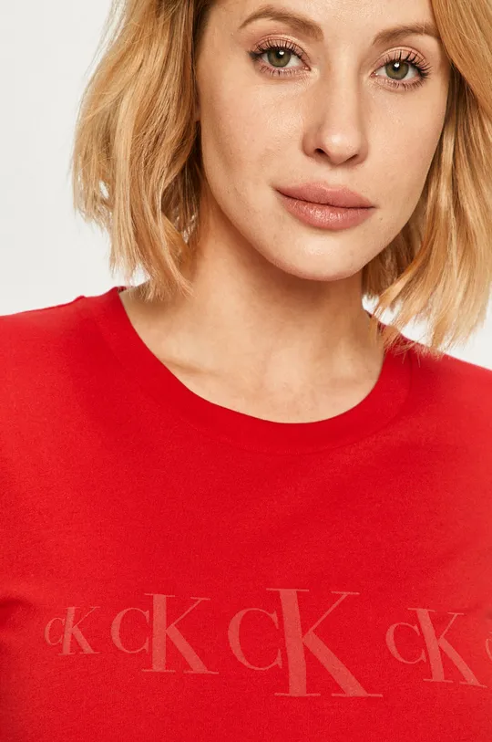 piros Calvin Klein Jeans - T-shirt