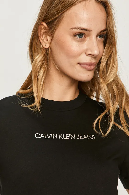 čierna Calvin Klein Jeans - Tričko