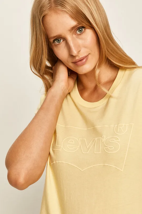 żółty Levi's - T-shirt
