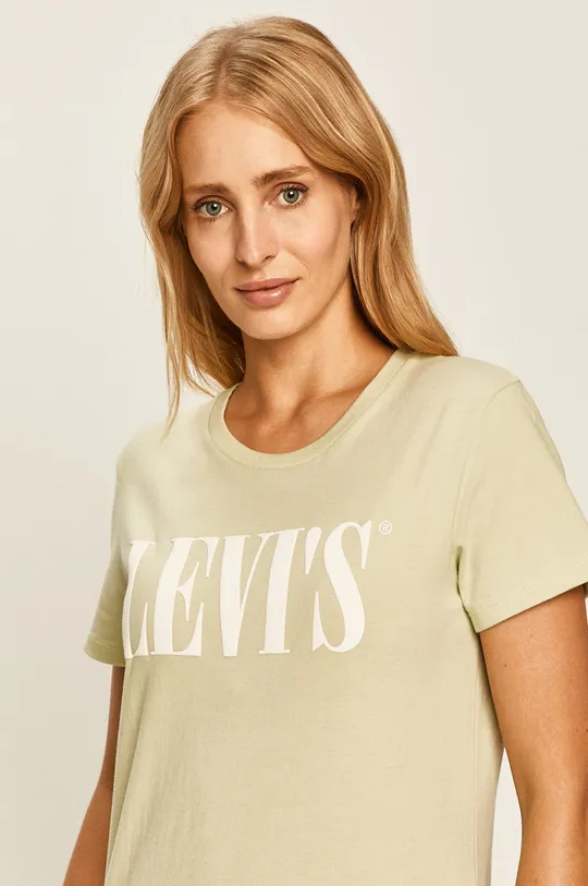 zielony Levi's - T-shirt Damski