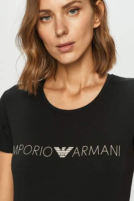 čierna Emporio Armani - Tričko