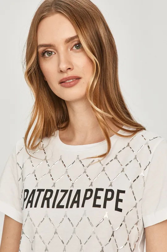 biela Patrizia Pepe - Tričko