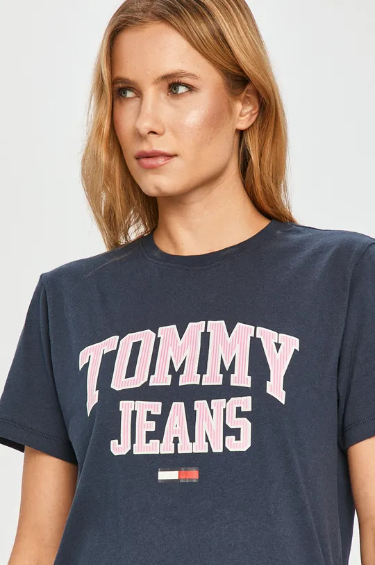 tmavomodrá Tommy Jeans - Tričko