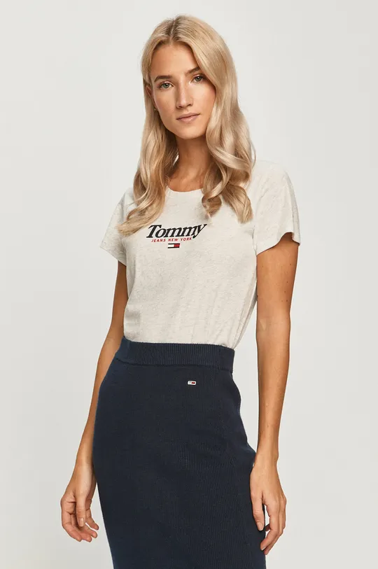 szürke Tommy Jeans - T-shirt Női