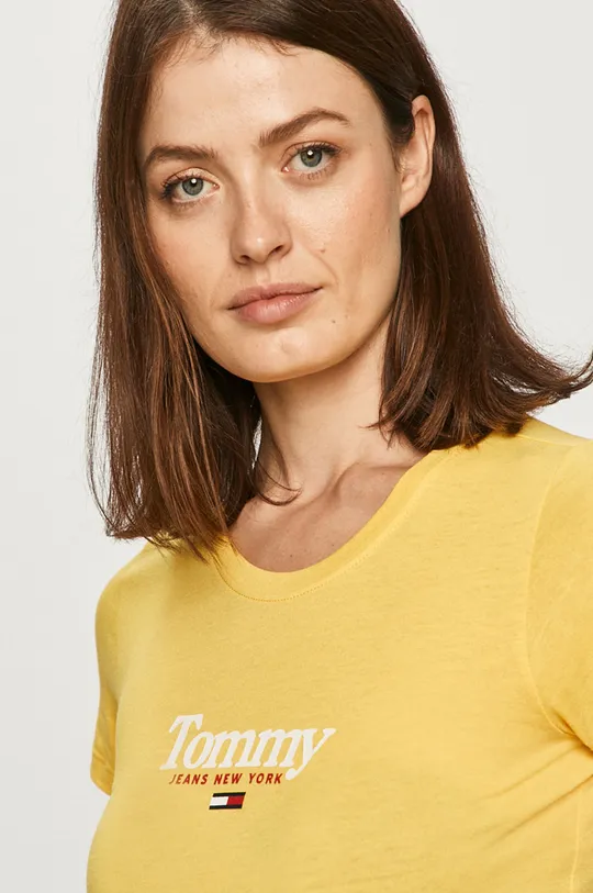 sárga Tommy Jeans - T-shirt Női