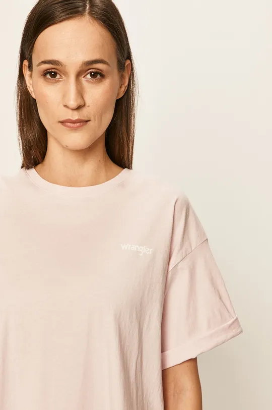 różowy Wrangler - T-shirt