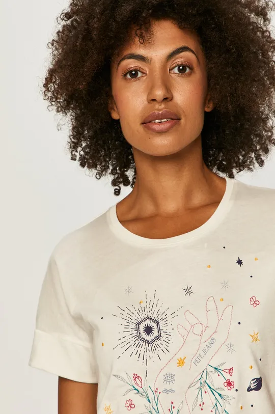 fehér Pepe Jeans - T-shirt Alanis