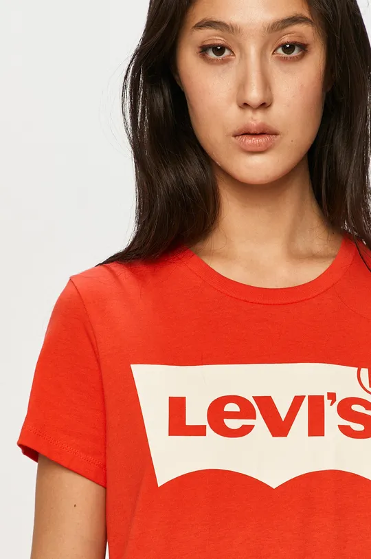 rdeča Levi's T-shirt