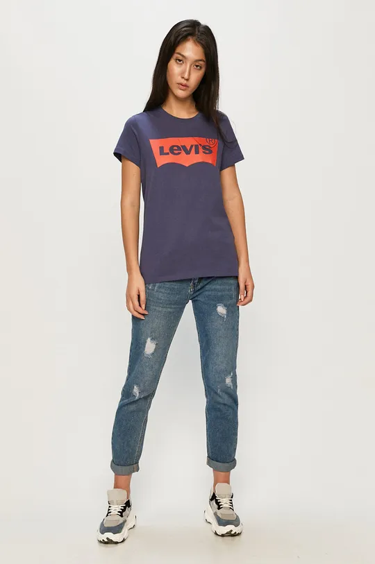 Levi's - T-shirt niebieski