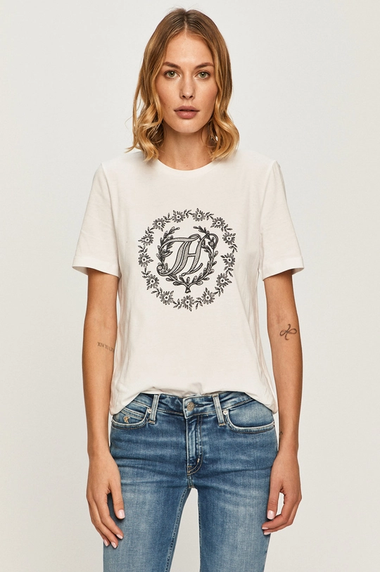 fehér Tommy Hilfiger - T-shirt Női