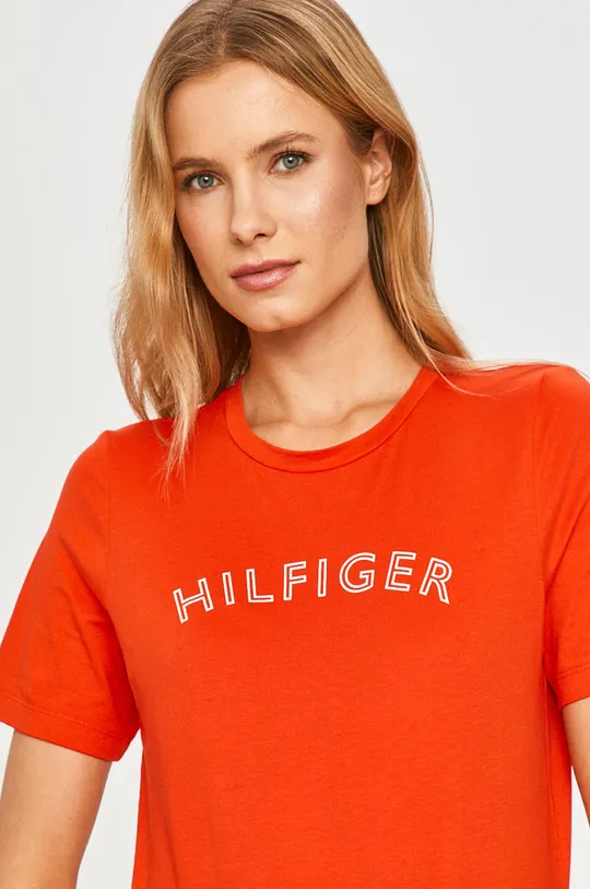 oranžová Tommy Hilfiger - Tričko