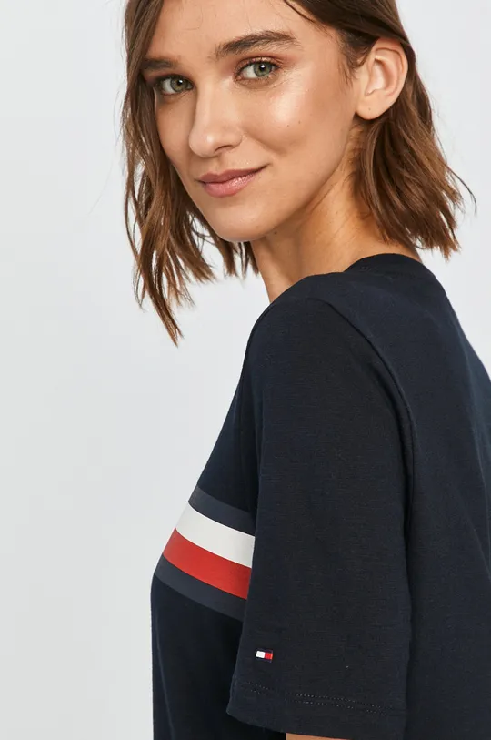 granatowy Tommy Hilfiger - T-shirt