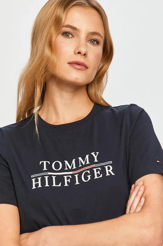 sötétkék Tommy Hilfiger - T-shirt