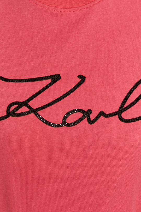 ostrá růžová Karl Lagerfeld - Tričko