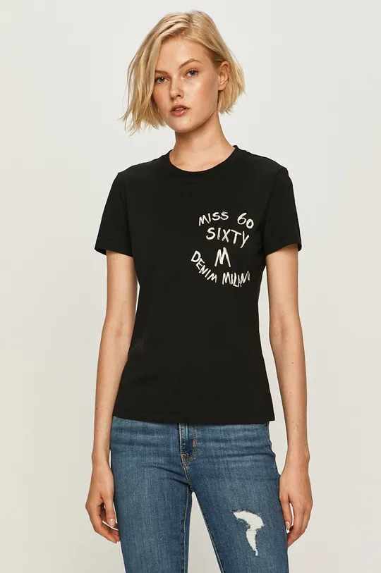 fekete Miss Sixty - T-shirt Női