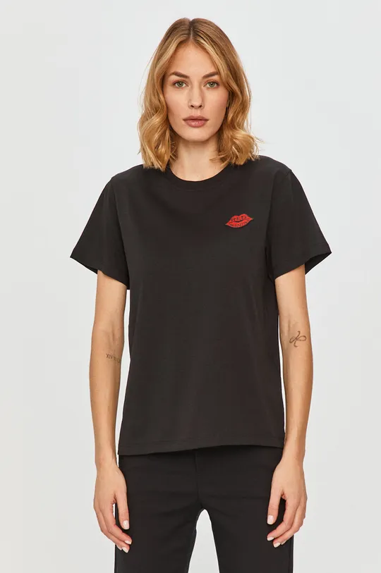 fekete Red Valentino - T-shirt Női