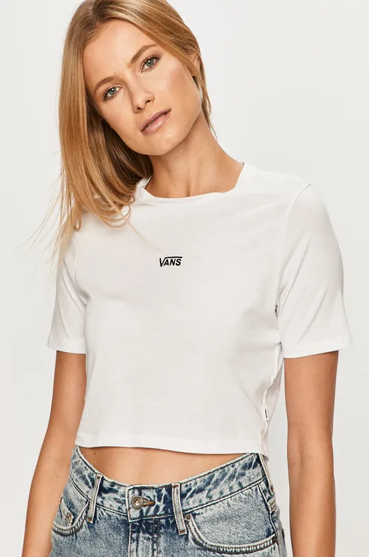 fehér Vans - T-shirt Női