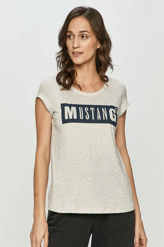 siva Mustang t-shirt Ženski