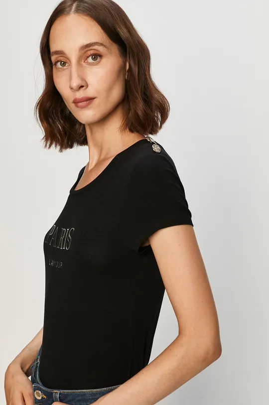 czarny Morgan - T-shirt