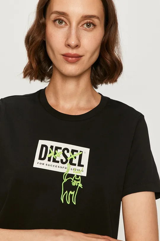 čierna Diesel - Tričko