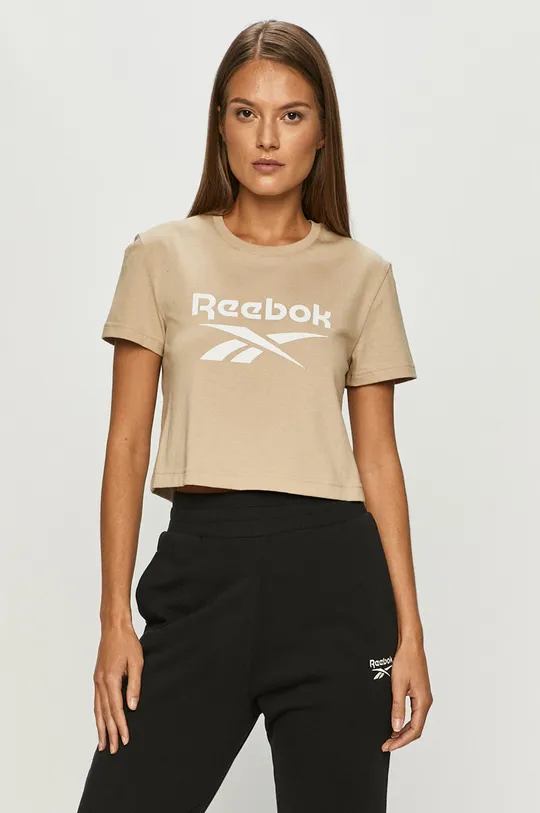 bézs Reebok Classic - T-shirt FT8178 Női