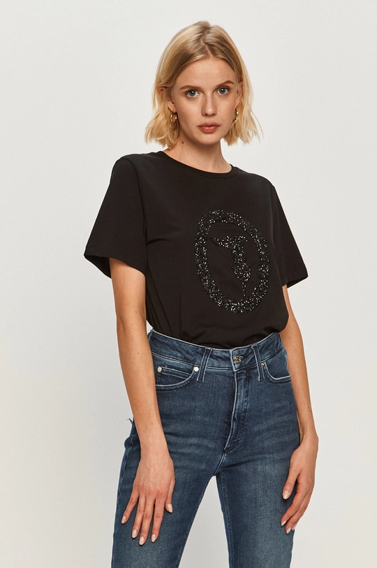 fekete Trussardi Jeans - T-shirt Női