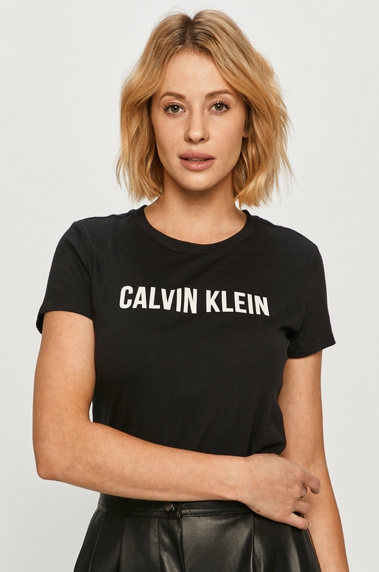 fekete Calvin Klein Performance - T-shirt Női