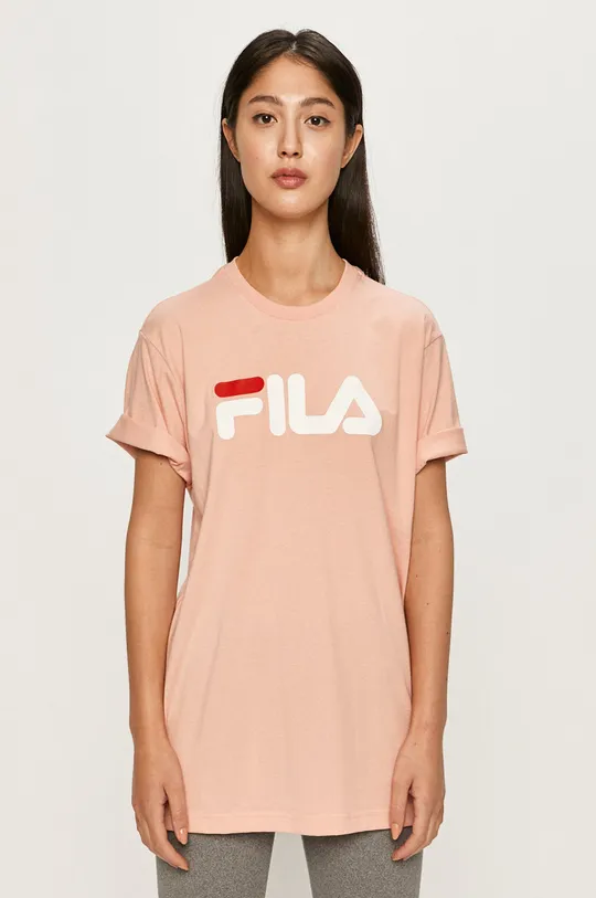 rózsaszín Fila - T-shirt Női