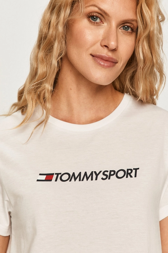 biela Tommy Sport - Tričko