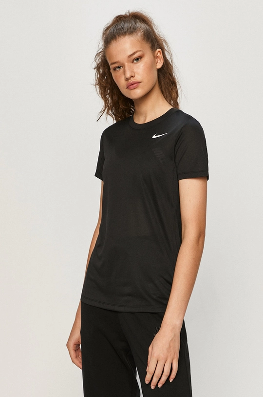 czarny Nike - T-shirt Damski