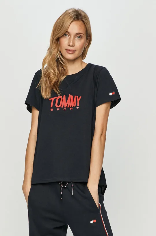 σκούρο μπλε Tommy Sport - Μπλουζάκι Γυναικεία