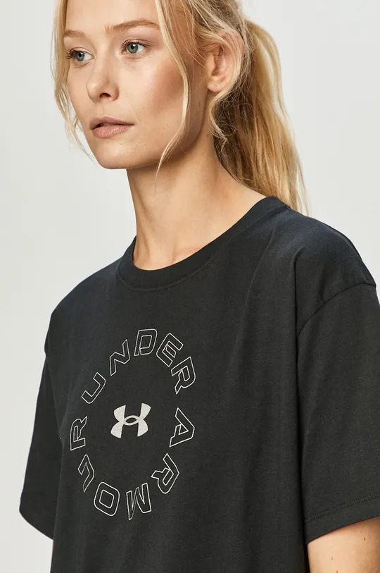 fekete Under Armour - T-shirt 1358657.001